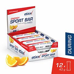 Etixx Performance Energy Sport Bar Orange 12x40g