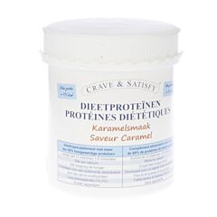 Crave & satisfy proteines diet.caramel pdr pot200g