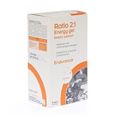 Trisportpharma Ratio 21 Energygel Gr Lem 10x50g