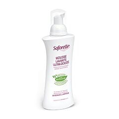 Saforelle Hygiène Intime & Corporelle Mousse Lavante Ultra Douce Flacon Pompe 250ml