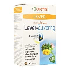 Ortis Methoddraine Zuiverend Lever 4x15 Tabletten