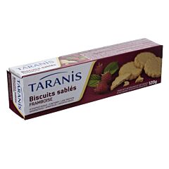 Taranis Zandkoekje Framboos 120g