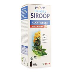 Ortis Propex Fluidity Sirop Fluidifiant Flacon 200ml