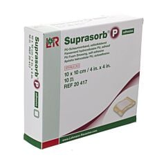 Suprasorb P Schuimverband 10x10cm 10 Stuks