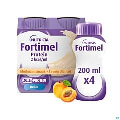 Fortimel Protein 2kcal Abricot - 4x200ml
