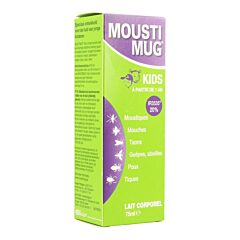 Moustimug Kids Lait Corporel Anti-Moustiques 75ml