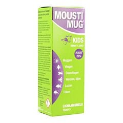 Moustimug Kids Lait Corporel Anti-Moustiques 75ml