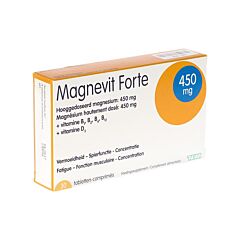 Magnevit Forte 450mg 30 Comprimés