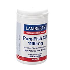 Lamberts Huile Poisson Pur 1100mg 60 Capsules