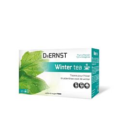 Dr Ernst Winter Tea Tisane Thym & Plantain 20 Infusions