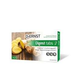 Dr Ernst Digest Tabs Estomac Confort Digestif Gingembre & Mélisse 42 Comprimés