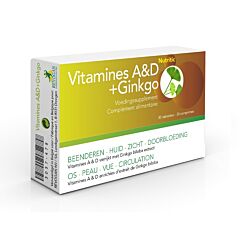 Nutritic Vitamines A & D + Ginkgo 30 Comprimés