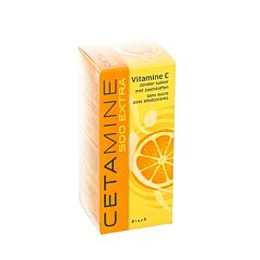 Cetamine 500 Extra Vitamine C Sans Sucre 60 Pastilles à Sucer