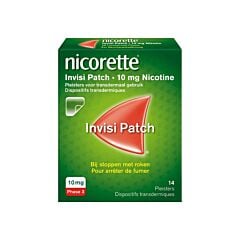Nicorette Invisi Patch 10mg 14 Pleisters 