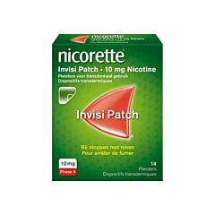 Nicorette Invisi Patch 10mg Nicotine 14 Patchs