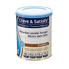 Crave & Satisfy Dieetproteinen Cookies 200g