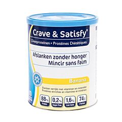 Crave Satisfy Proteines Diet Banana Pdr Pot 200g