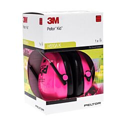 Peltor Hearing Protector Kid Neon Pink 1 Paar