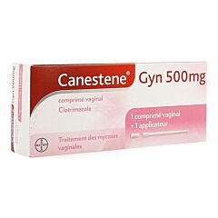 Canestene Gyn Clotrimazole 500mg 1 Comprimé Vaginal + 1 Applicateur