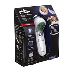 Braun Thermomètre Frontal Avec/Sans Contact NTF3000 1 Pièce