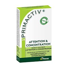 Primactiv Attention & Concentration 24 Gélules