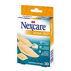 Nexcare Active 360° Assortiment 30 Pansements