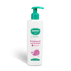 Galenco Bébé Lait de Toilette 2-en-1 Visage & Fesses Flacon Pompe 200ml