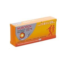 Nurofen Kind 200mg 24 Tabletten