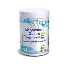 Be-Life Magnesium Quatro 900 Energie & Anti-Fatigue 60 Gélules