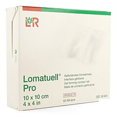 Lomatuell Pro Compresse Ster 10x10cm 50 30874