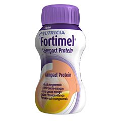 Fortimel Compact Protein Pêche Mangue Bouteille 4x125ml