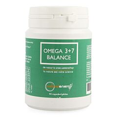 Natural Energy Omega 3+7 Balance 90 Gélules