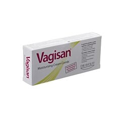 Vagisan Crème Lubrifiante Tube 10g + 8 Ovules