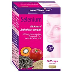 MannaVital Selenium All Natural Antioxidant Complex 60 V-Caps