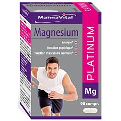 MannaVital Magnesium Platinum 90 Comprimés