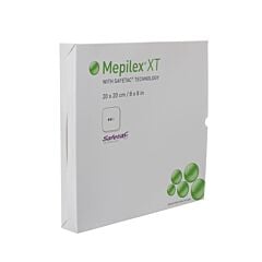 Mepilex XT Pansement Hydrocellulaire 20x20cm 5 Pièces