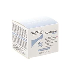 Aquareva soin nuit hydratation intens 24h 50ml