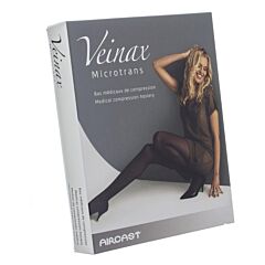 Veinax Kniekous Microfibre 2 Lang Zwart Maat 2 1 Paar