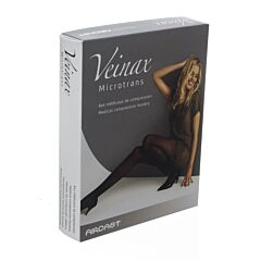 Veinax Kniekous Microfibre 2 Lang Zwart Maat 4 1 Paar