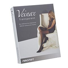 Veinax Collant Transparent 2 Long Noir Taille 4