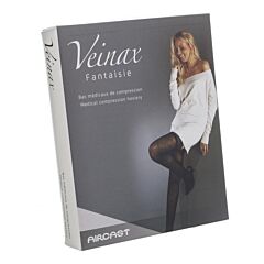 Veinax Collant Petit Losange 2 Long Noir Taille 2