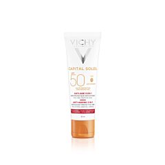 Vichy Capital Soleil Anti-Âge Soin Antioxydant 3-en-1 IP50 Tube 50ml