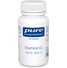 Pure Encapsulations Vitamine D3 400UI 60 Gélules