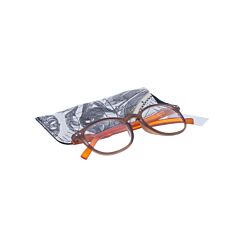 Pharmaglasses Leesbril +3.00 Brown/orange