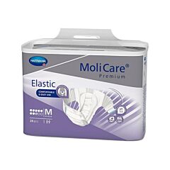 Hartmann MoliCare Premium Elastic Change d'Incontinence 8 Gouttes Taille M 26 Pièces