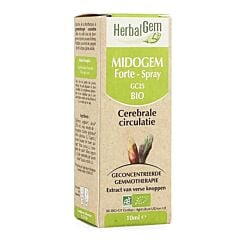 Herbalgem Midogem Forte Complexe Circulation Cérébrale Spray 10ml