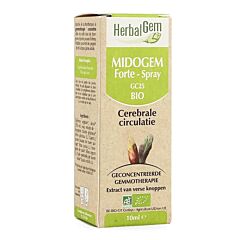 Herbalgem Midogem Forte Complexe Circulation Cérébrale Spray 10ml