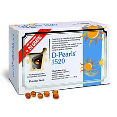 Pharma Nord D-Pearls 1520 PROMO 100 Gélules + 20 Gélules GRATUITES