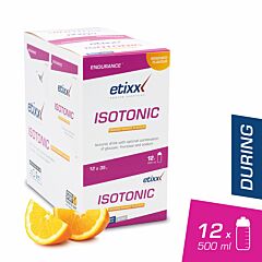 Etixx Endurance Isotonic Orange-Mangue 12x35g