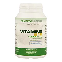 PharmaNutrics Vitamine B12 1000mcg 120 Comprimés à Croquer